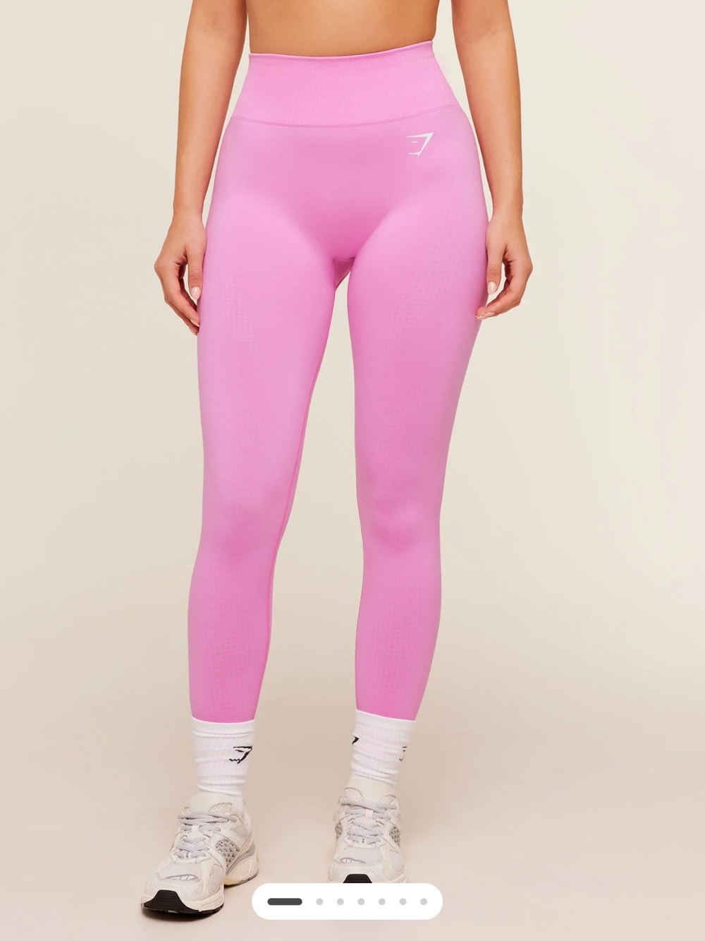 Gymshark High-Waist Seamless Vital 2.0 Leggings in Bubblegum Pink - Picture 1 of 6